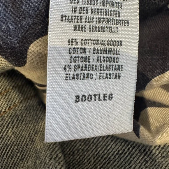 Vintage Y2K Lucky Brand Men's Dark Blue Denim Jeans Made in America 33x30 - Picture 7 of 9